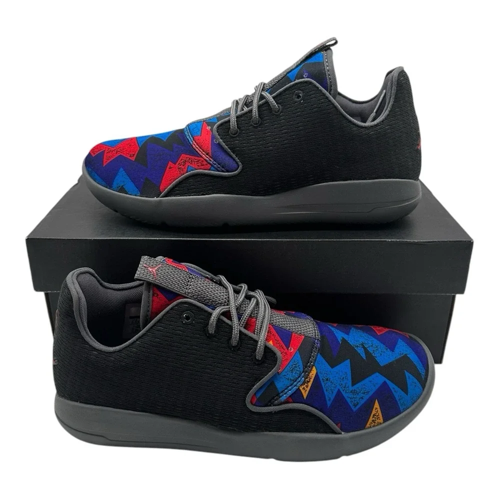 Nike Jordan Eclipse BG Basketball Shoes YOUTH Boys 4.5 Black Sneakers 724042-035